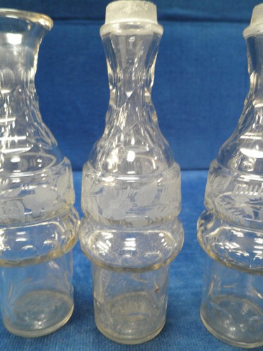 Victorian bottles for castor