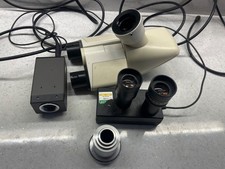 Leica Trinocular Head For Microscopes Leica 10X/20 Eyepieces camera  DM series 