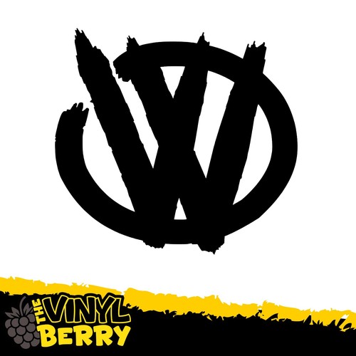 Distressed logo style vinyl - logo,