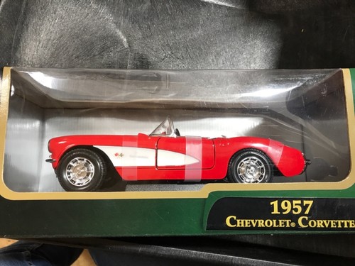 1957 chevorlet corvette red - chevorlet,