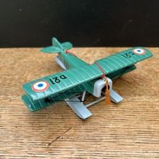 Wooden Model Aeroplane Made To Hang On The Ceiling Or Under Shelf.