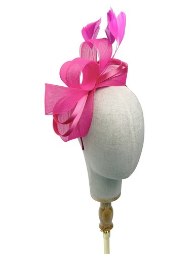 New feather looped headband - new,