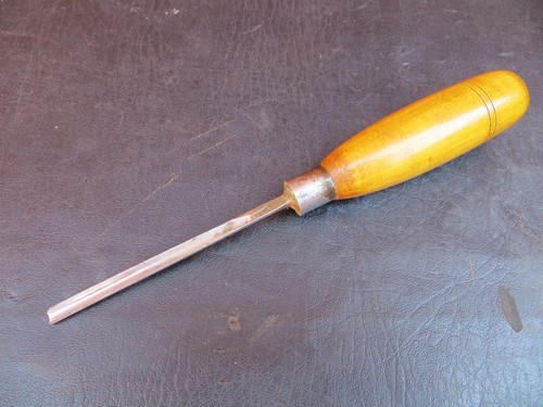 Vintage carving gouge sweep - gouge,