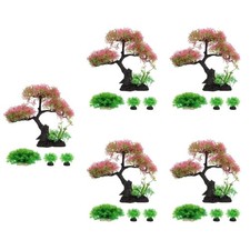  5 Sets Aquarium Plant Decoration Fake Aquarium Plants Decorations For