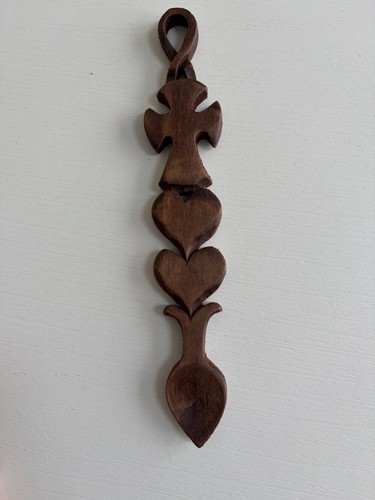 Traditional hand carved wood - hand,