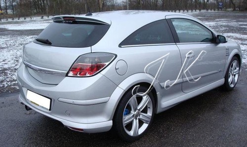 Rear lip spoiler for - spoiler, vauxhall