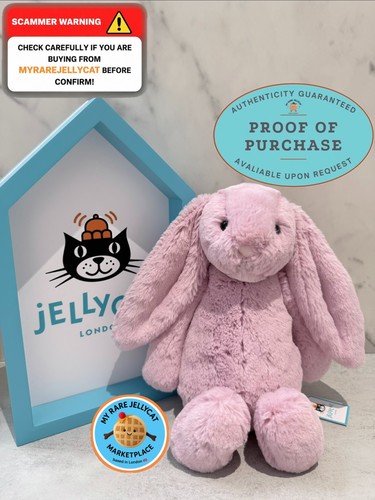 Rare jellycat bashful tulip - jellycat,