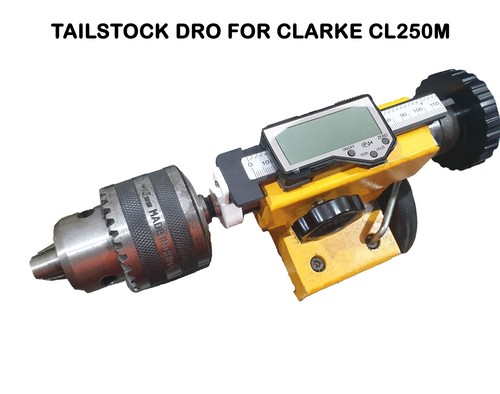 Tailstock drill dro for clarke - drill,