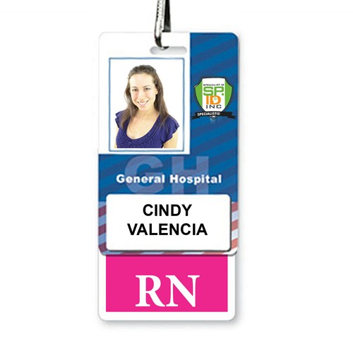Vertical badge buddy - vertical,