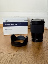 Sigma 16mm f/1.4 DC DN