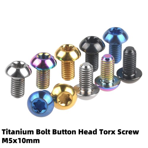 Titanium button dome - dome, bolts