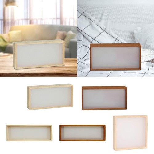 Wooden shadow box - wooden,