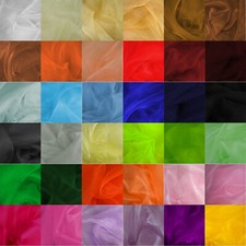 Premium Crystal Sheer Organza