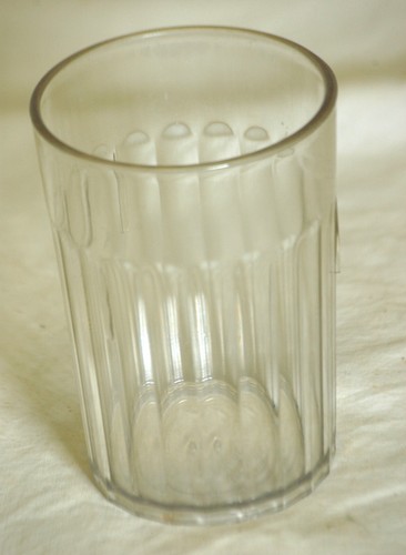 Don ite clear - clear, ribbed