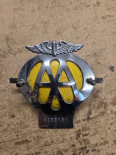 Classic car badge removed - aa,