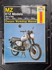 MZ Manual ETZ Models 123 - 143
