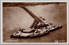 RYDE Isle of Wight Aerial view of the Pier RP Postcard