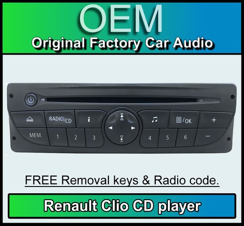 Renault clio player - renault, cd
