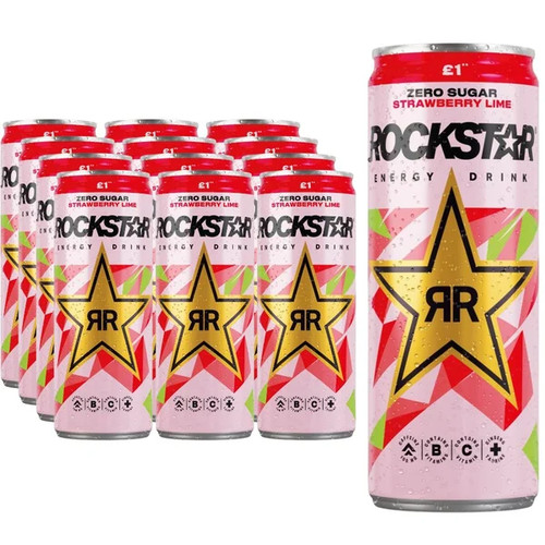Rockstar strawberry lime - rockstar,