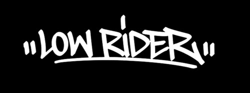 Low rider sticker - ,