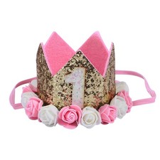  Girls Hair Accessories Toddler Flower Headband Headbands for Baby Crown
