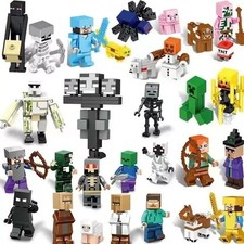 29Pcs/Set New Minecraft Series Building Blocks Mini Toys Fit