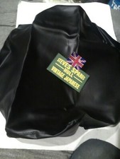 SUZUKI TS50X BLACK  SEAT COVER. ,PLAIN BLACK ,NO LOGOS .1984 - ON .