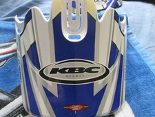 KBC MOTOCROSS HELMET PEAK -BLUE