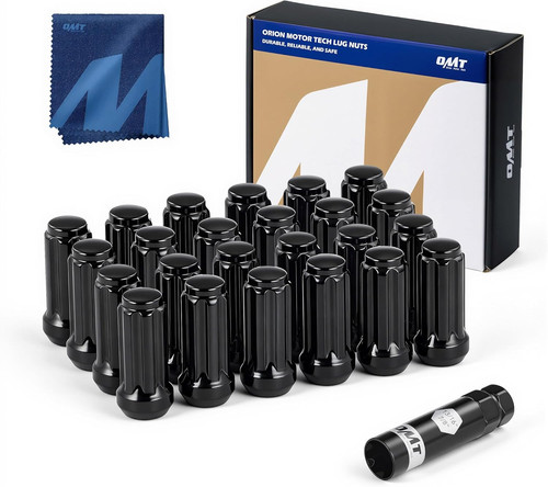 M14x1 lug nuts black - m14x1.5,