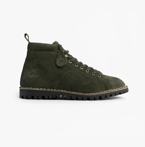 Popps mod mens suede lace - popps, lace-up