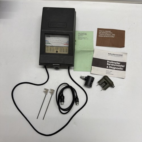 Vintage protimeter survey - protimeter,