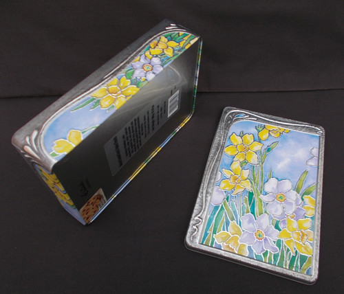 Vintage collectable empty tin - vintage,