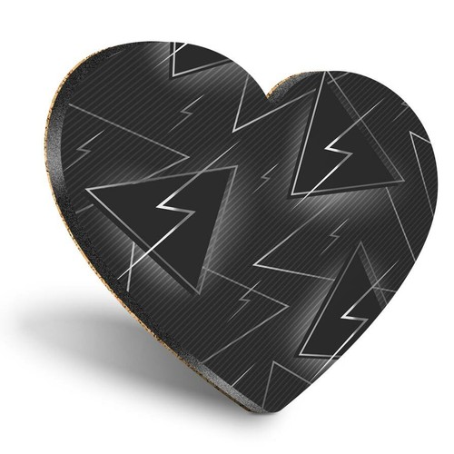 Heart mdf coasters - -, zig