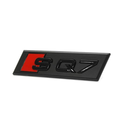 Audi sq7 badge black front - sq7,