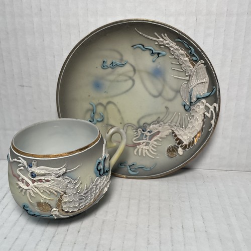 Moriage dragonware lithophane - dragonware,