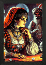 Fortune Teller with Crystal