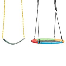 Kids Double Swing Set for