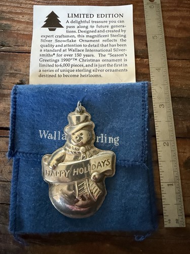 Vintage 1990 wallace - wallace, sterling