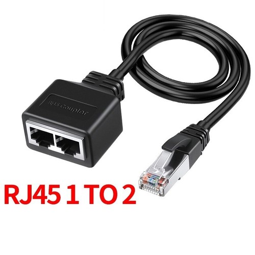 Rj45 splitter adapter 2 - to,