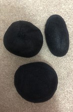 **Hair Padding BLACK Oblong