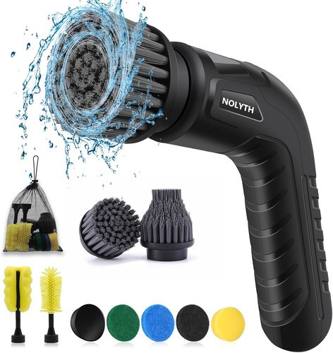 Electric scrubber power spin - power,