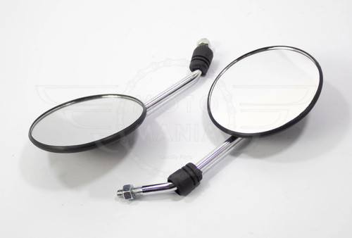 Rear view mirrors round pair - mirrors,
