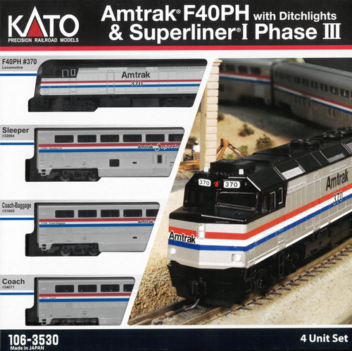 Kato 1063530 amtrak f40ph - n,