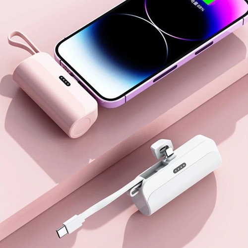 2in1 5000mah mini power bank - 2in1,