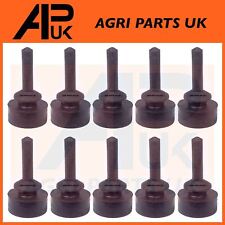 10x Bonnet Panel Rubber Pad Grommet for New Holland TS115 TW5 TW10 TW15 Tractor