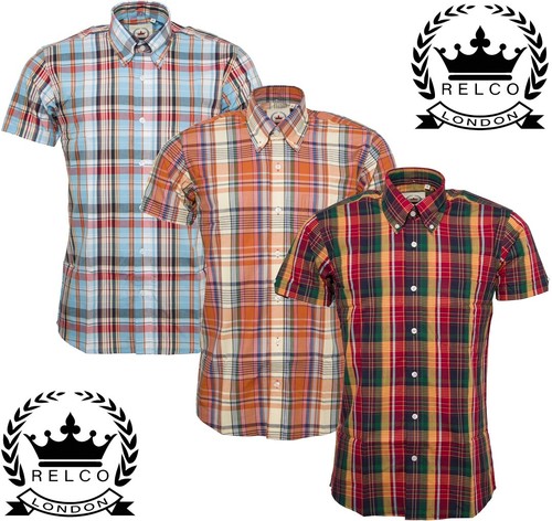 Relco mens check short - relco,
