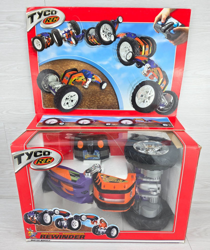 Rare tyco rewinder radio - rc,