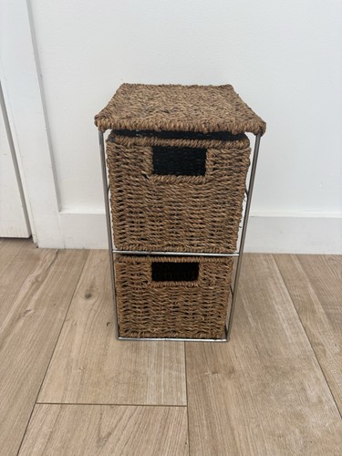 Wicker drawer storage unit - wicker, 2