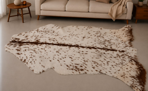 Genuine goat hide hair - goat, on