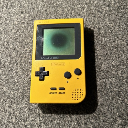 Nintendo yellow gameboy pocket - nintendo,